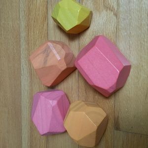 Lovevery Wooden Stacking Rocks